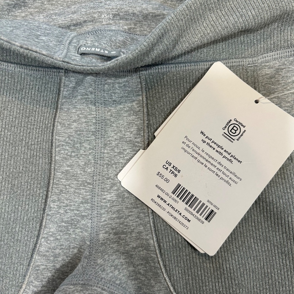 NWT Athleta GIRL High Rise Softluxe Tight Leggings - size XS/6 - Picture 4 of 5